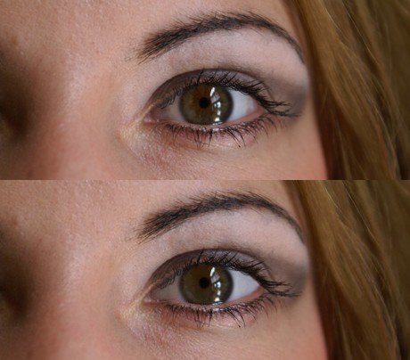 Whiten the eyeballs